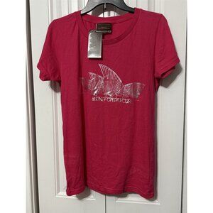 Sydney Opera House T Shirt Womens Xl Pink New Foil Print